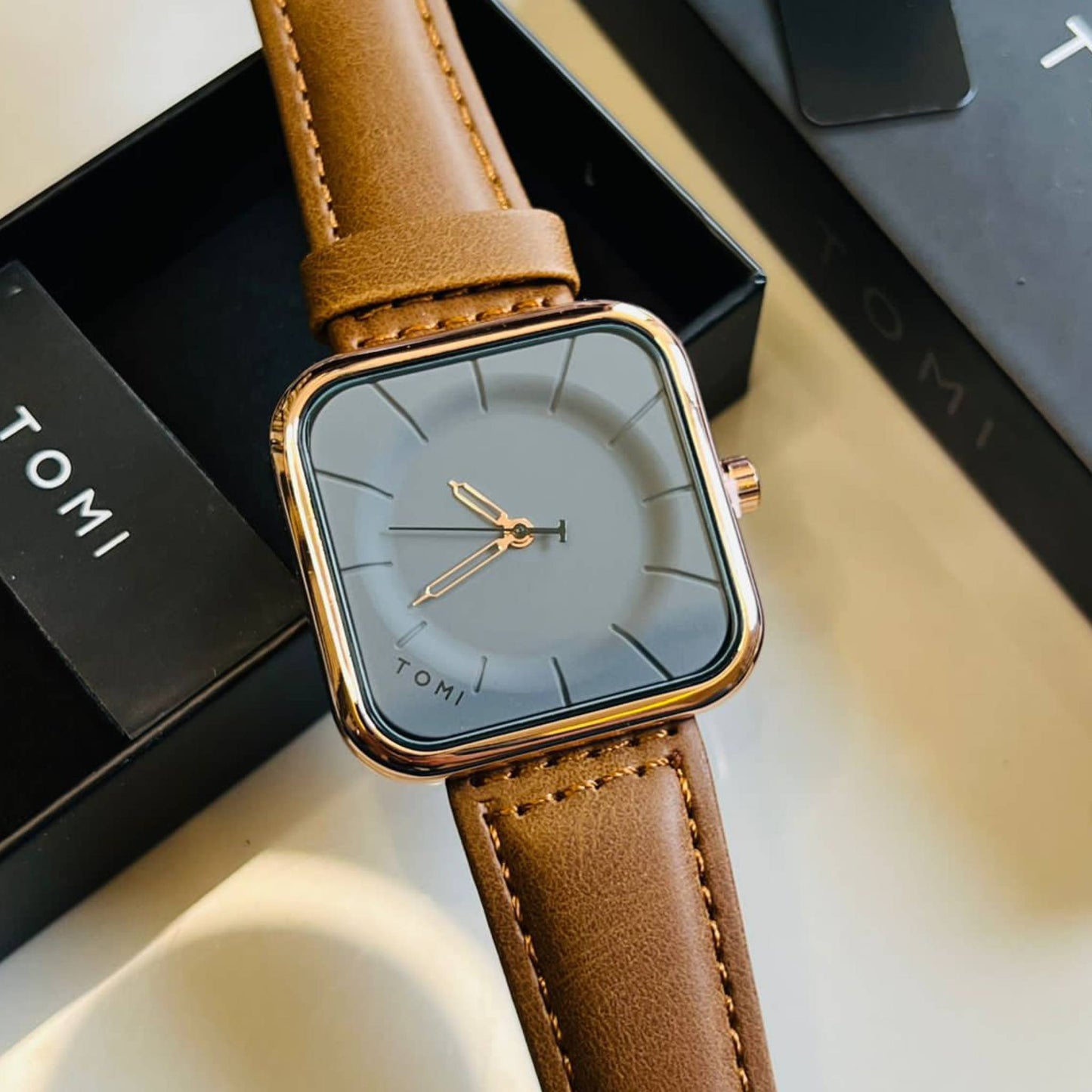 Tomi Square Dial Watch